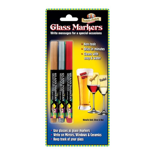 Parker & Bailey GLASS MARKERS SET OF 3 290036 - main